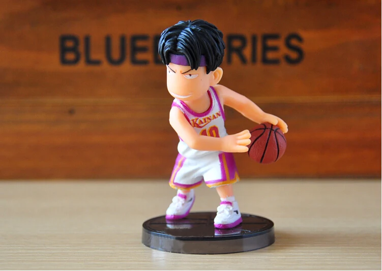 5 шт./лот 7 см Аниме Фигурки ПВХ игрушки Slamdunk Shohoku VS Ryonan Anzai Hanamichi Sakuragi Takenori Akagi Kaede для