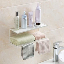 Мебель для дома железная стойка для ванной комнаты вешалка для ванной комнаты без отверстия вешалка для полотенца