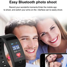 KINYO спортивный браслет трекер сна Bluetooth фото смарт-браслет жизни водонепроницаемый браслет для мужчин и женщин пк-xiomi mi band 3