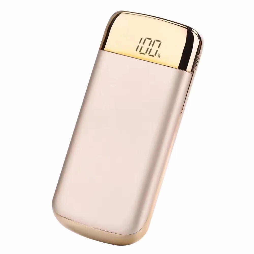 20000 мАч портативное Внешнее зарядное устройство с двойным USB светодиодным цифровым портативное зарядное устройство с дисплеем для iPhone samsung Xiaomi Phone power Bank