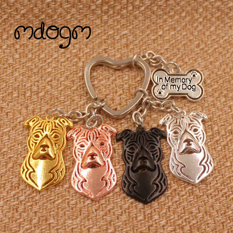 

2018 American Staffordshire Terrier Dog Animal Purse Handbag Charm Handmade Pendant Keychain For Bag Car Women Men Girls K049
