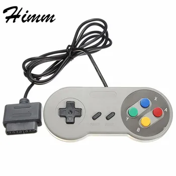 

DHL 20Pcs Wired Classic Controller for Video Game Console Gamepad for Nintendo SNES Controller Pads Super NES Game Controller