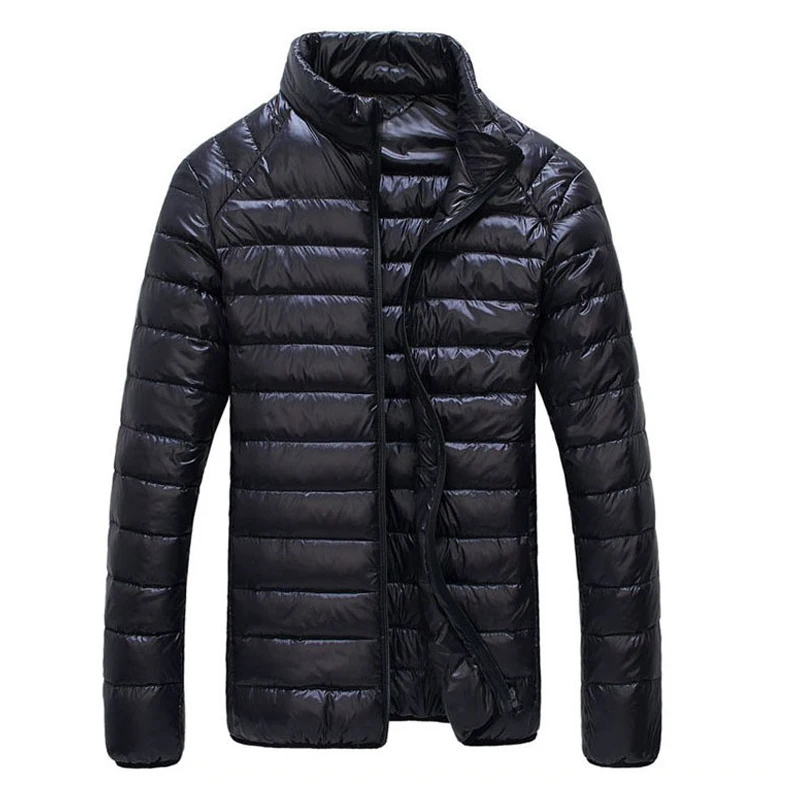 

90% White Duck Down Jacket 2019 New Ultralight Men Winter Duck Down Coat Outwear Down Parkas Waterproof Overcoat