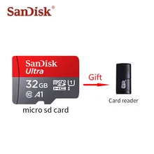 SanDisk Micro SD Cartão De classe 10 64GB 16GB 32GB MicroSD Cartão de Memória de 128GB Max 100 M/s C10 Uitra cartão TF cartao de memoria originais