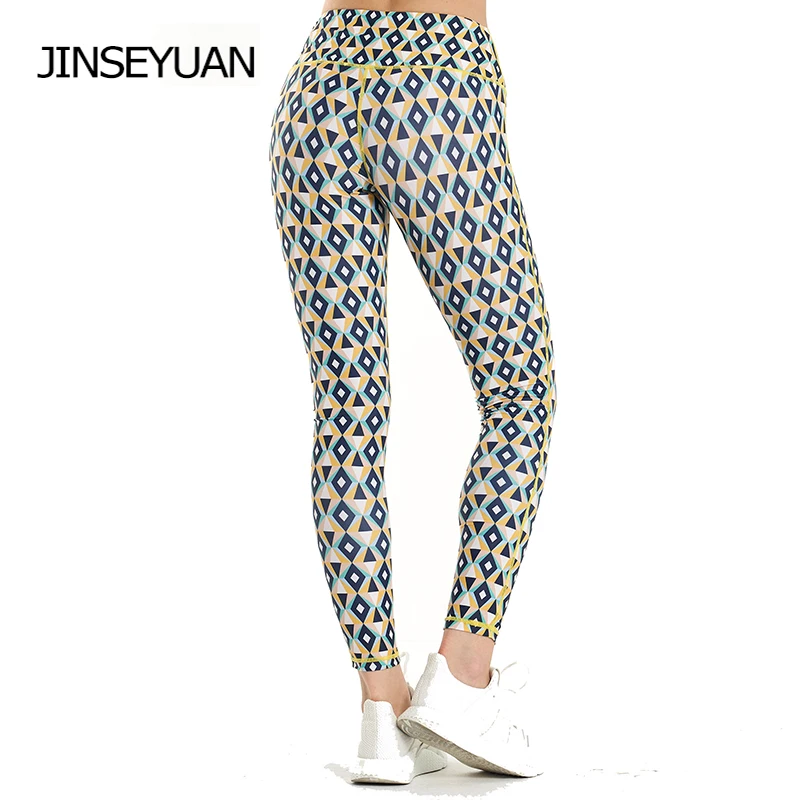

Woman Printed Yoga Pants Women High Waist Leggings Professional Workout Push Up Yoga Pants Gym Yoga Athletic