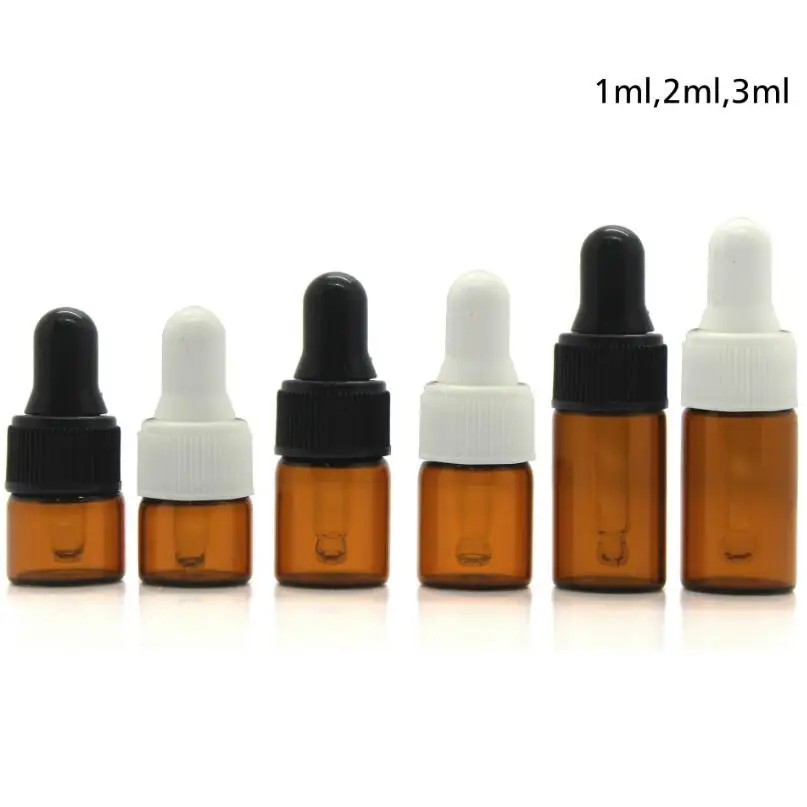 1ml 2ml 3ml glass dropper bottles Essential oil bottle, Small Perfume