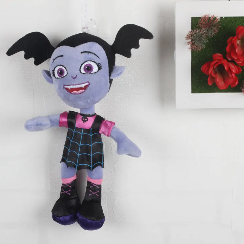28 см мультфильм Junior Vampirina вамп Batwoman девушка мягкие плюшевые куклы для детей подарок партии