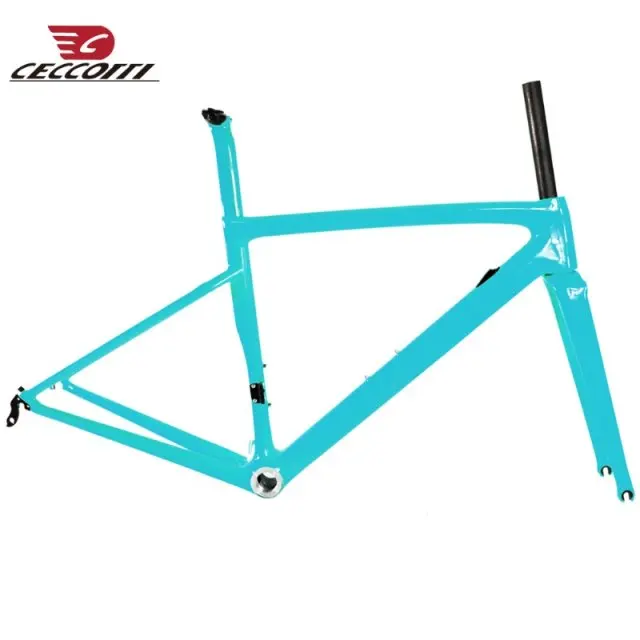 Sale Ceccotti Brand carbon road bike frame 46/49/52/54/56mm customized bicycle frame for racing 5