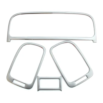 

Car Styling 4PCS Stainless Steel Interior Upgrade Air Condition outlet decoration circle cover For Volkswagen VW POLO 2015