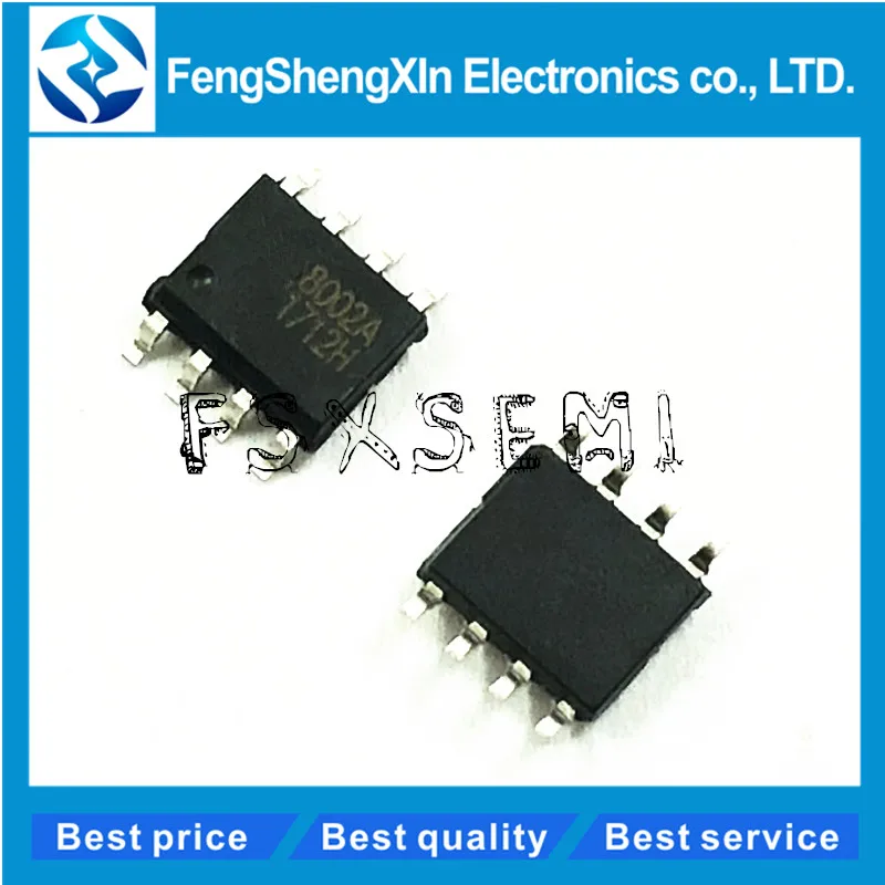 100pcs/lot MD8002A SOP 8 MD8002 8002A Dual Transistors IC-in Integrated ...