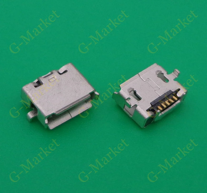 100pcs/lot Free shipping charging port micro 5pin usb connector repair