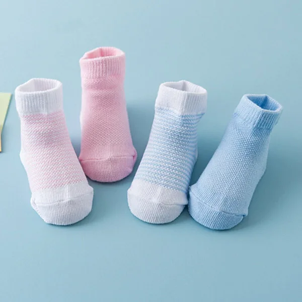 4 пары; детские носки для новорожденных; перчатки с защитой от царапин; дышащая эластичность; S7JN