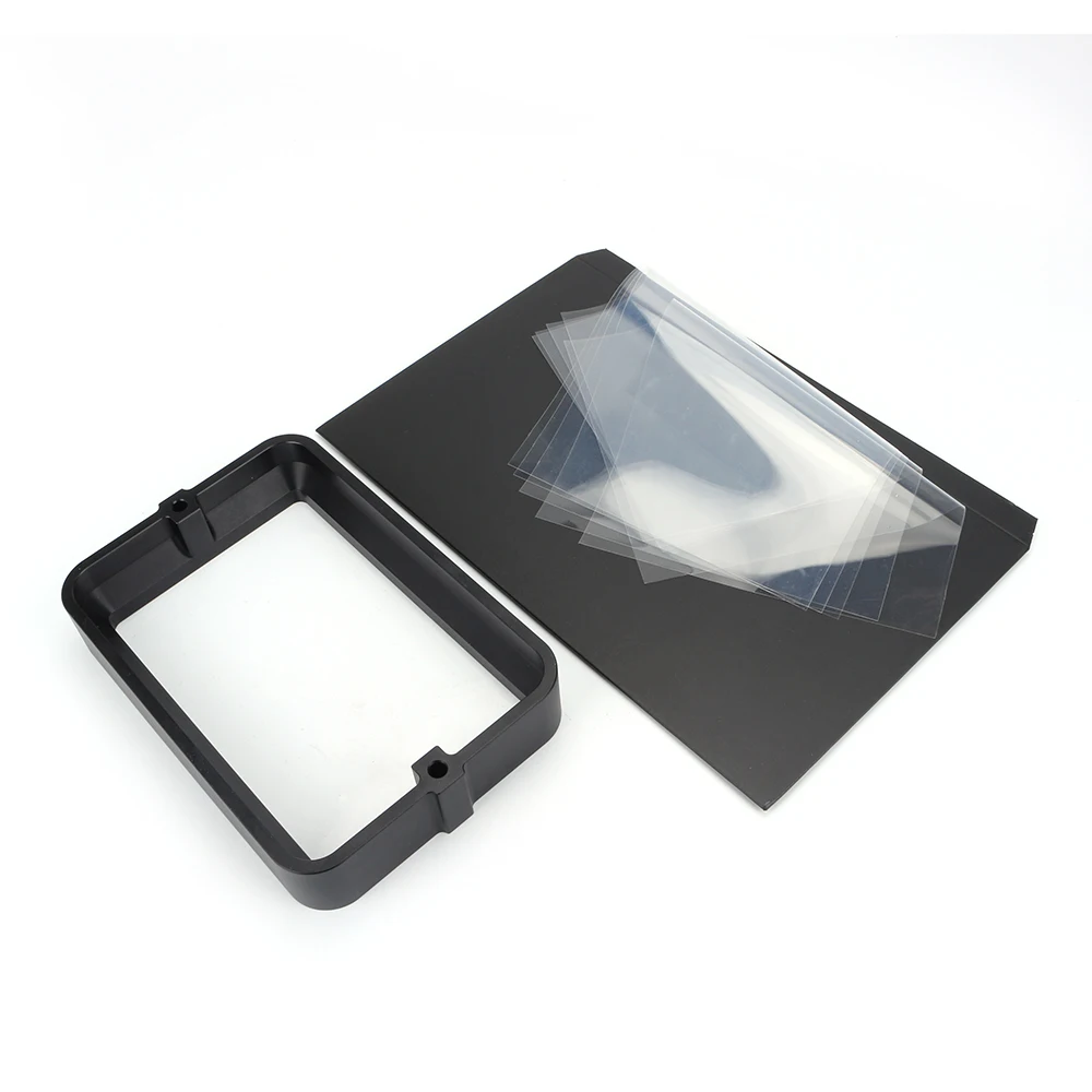 Anel de Aço Material da Cremalheira para a Impressora Anodizado do Vat da Resina de Alumínio com Filme de 5 3d do Fóton de Dlp Pces Preto Fep 178*120mm Sla 12 Computador e Escritório