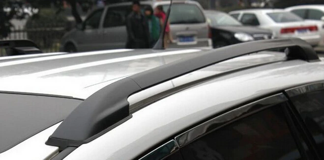 حار بيع أسود اللون سبائك الألومنيوم ل الأمتعة حامل سقفي الأمتعة السكك الحديدية ل 09 ~ 13 RAV4 حار بيع أسود اللون سبائك الألومنيوم ل الأمتعة حامل سقفي الأمتعة السكك الحديدية ل 09 ~ 13 RAV4
