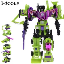 24cm Devastator Toys Transformation font b Robot b font font b Car b font Engineering Construction