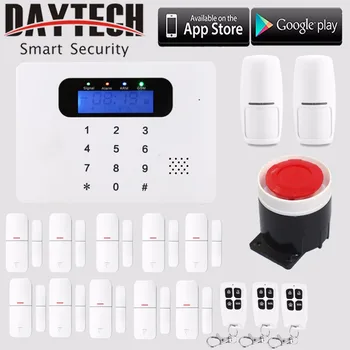 

Wireless WiFi Intruder Alarm Home Security System LCD Touch Keyboard Timing-auto Arm/Disarm APP Remote Control(IOS/Android)