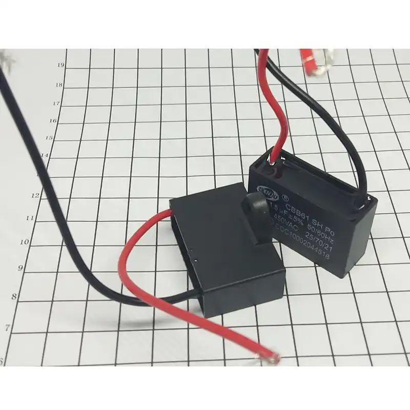 High Quality 5pcs Cbb61 1 5uf 450v Ceiling Fan Capacitor Cbb