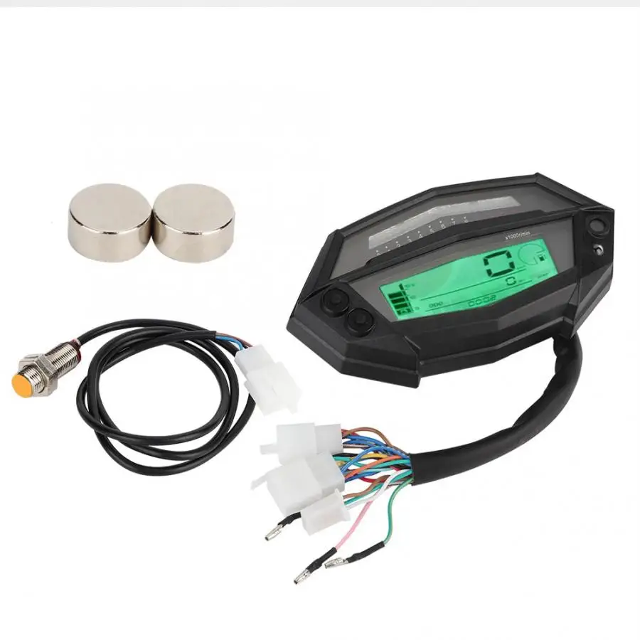 

Motorcycle Digital Tachometer Speedometer Gear Indicator for Kawasaki Z1000 PC LED Tachometer Speedometer