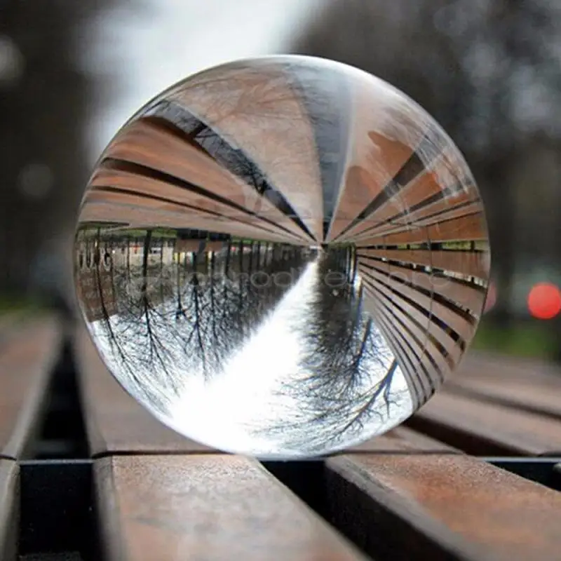Новейший Горячий прозрачный стеклянный хрустальный шар лечебная Сфера реквизит для фотографий подарки 30-50 мм x 1