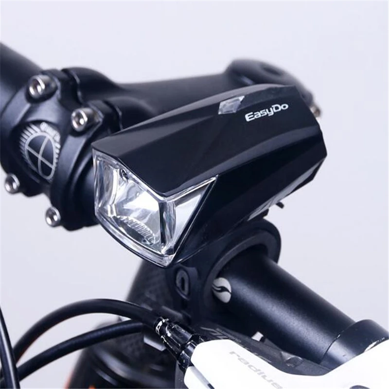 

Easydo Bicycle Headlight USB Rechargeable Bike Handlebar LED Lamp Cycling Front Lantern Flashlight STVZO light control Edison