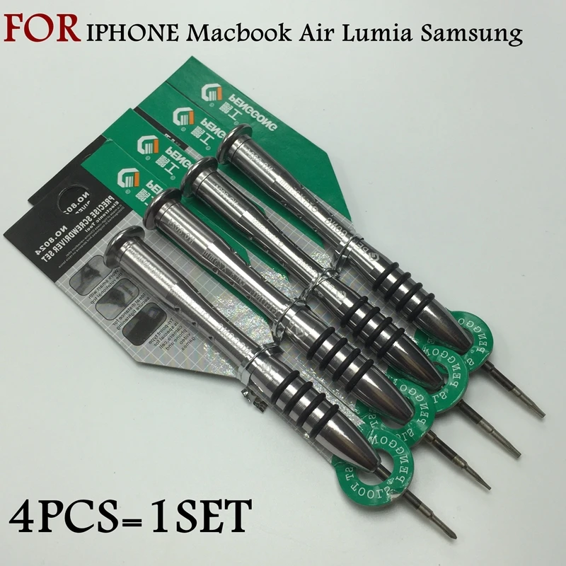 

precision screwdriver set Phillips 1.5 /pentalobe 0.8/Pentagon1.2/ T6 screw driver FOR Apple Apple Macbook Air Mobile Special