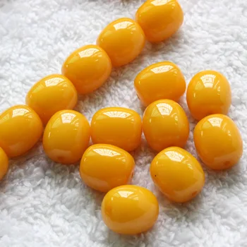 

10pcs/lot Smooth Bucket Spacer Beads 20x22mm Resin Buddhism Jewelry Findings Manul Pendant Charm Accessories DIY Jewelry Making