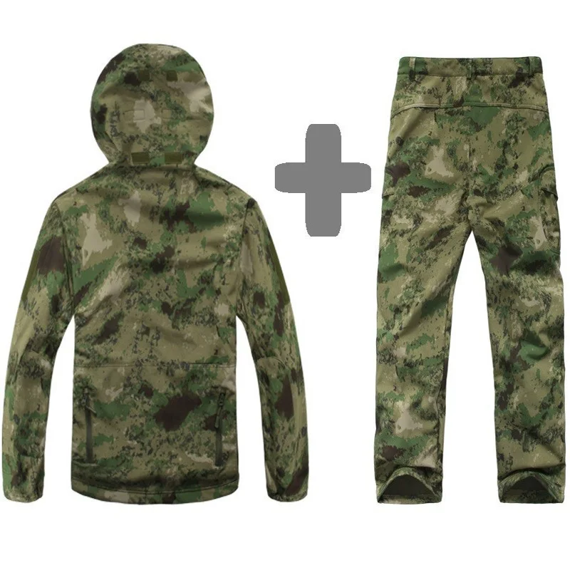 TAD Gear тактическая мягкая оболочка камуфляжная куртка для улицы набор мужской