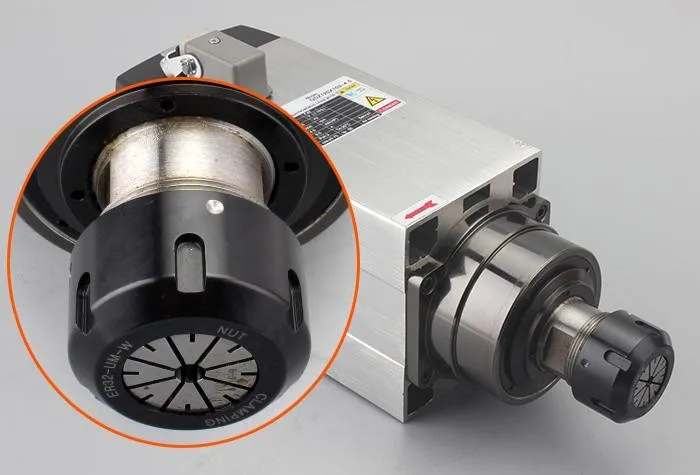 4.5kw 18000rpm air cooled spindle motor