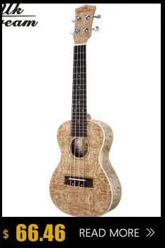 Мини-Акустическая гитара, 23 дюйма, полностью из красного дерева, с краем, профессиональная струнная гитара, 18 ладов, 4 струны, гитара ra UC-84B