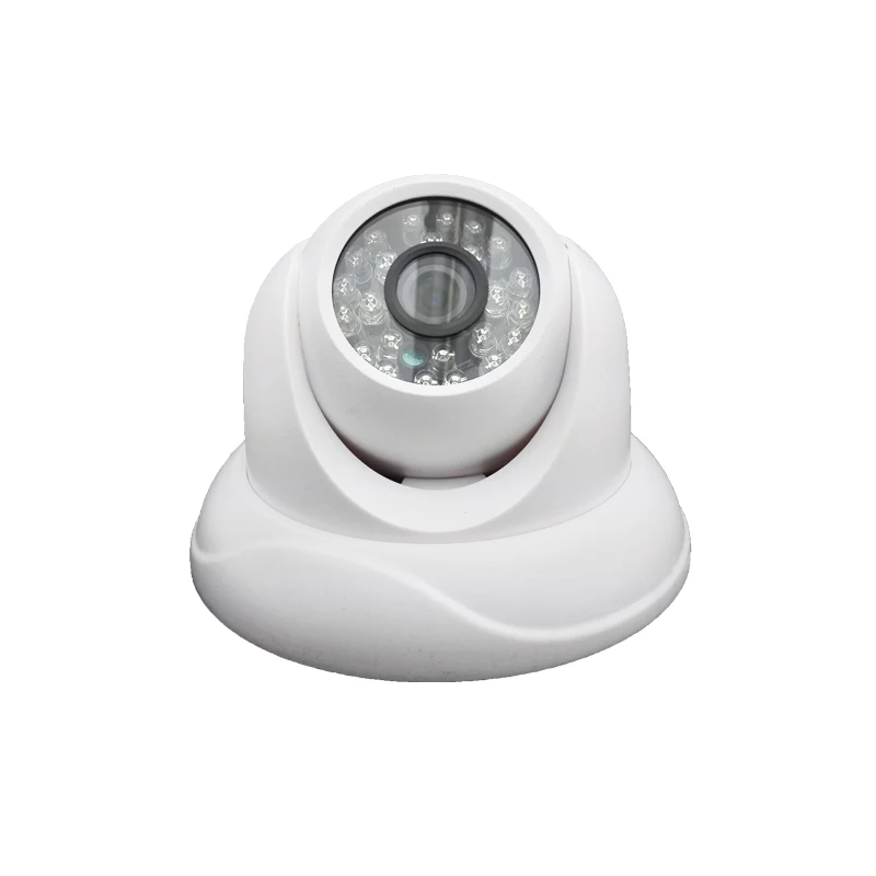 AHD HD 720P 1.0MP Vidio Camera White Plastic Dome Camera CCTV security