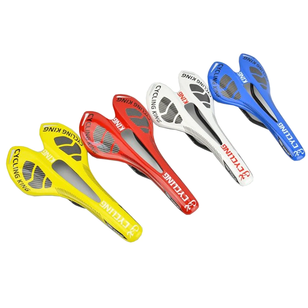 

cyclingking full carbon saddle road mtb bikes saddle cycling parts Bicycle Accessories 4colors carbon seat