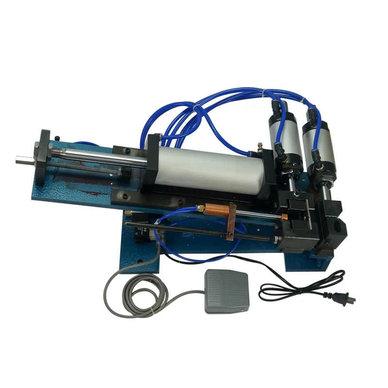  Pneumatic Type Double Layer Wire Peeling Stripping Machine Wire Stripper Cable Strip Length 300mm C