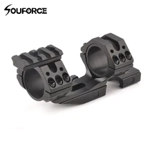 25,4 мм 30 мм тактическое алюминиевое кольцо с возможностью монтирования тяжелый Dute 4 винтовой костюм 20 мм Пикатинни Вивер рельс для охоты