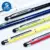 200 pcs/lot 2 in 1 capacitive screen metal stylus ball pen for ipad
