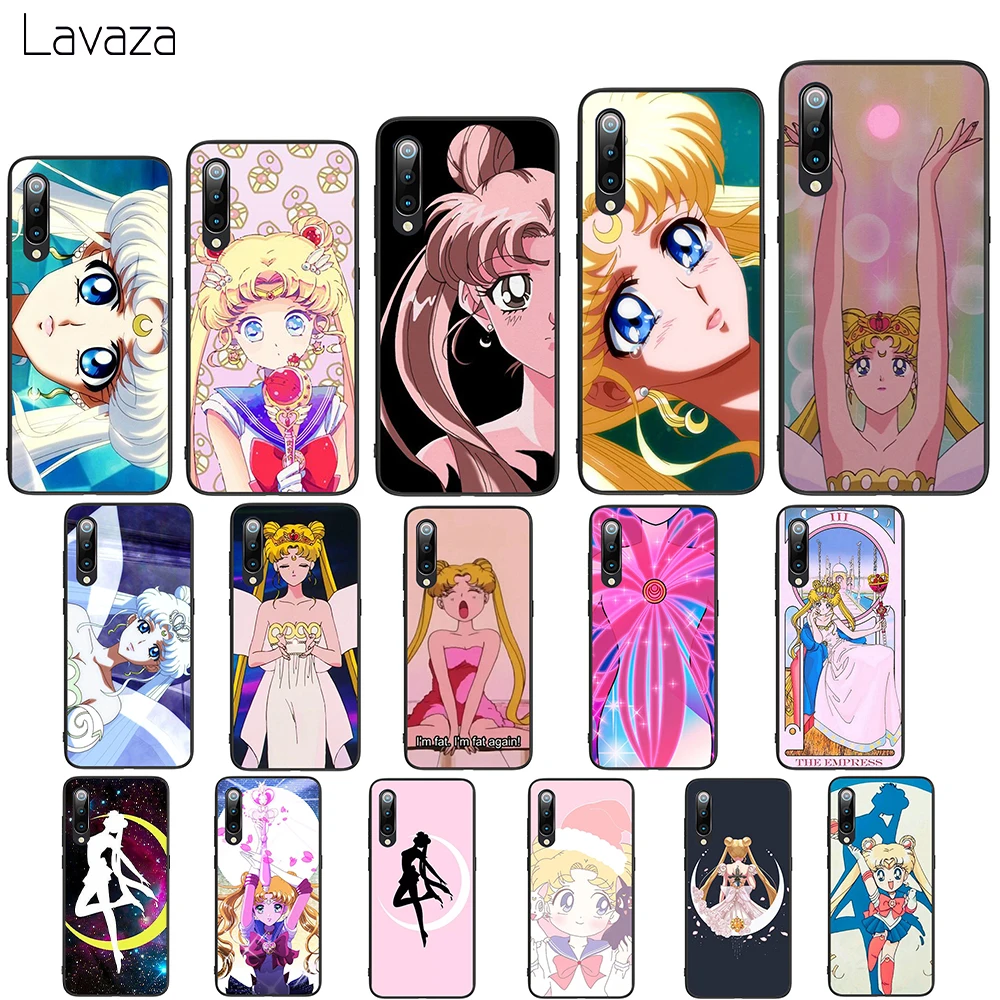 Мягкий чехол из ТПУ Lavaza Cute Sailor Moon для Xiaomi Redmi Note 4 4X 5 6 pro 5A Prime 7 Pro |