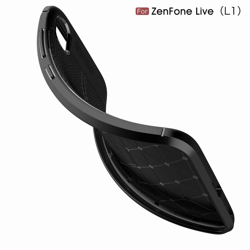 Litchi silicone case for Asus Zenfone Live (L1) ZA550KL (10)