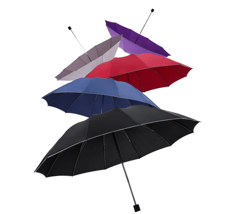 Высокое качество 12 ребер автоматический зонт Для мужчин дождь женщина ветрозащитный большой мужской Для женщин солнце 3 складной большой зонт открытый зонт