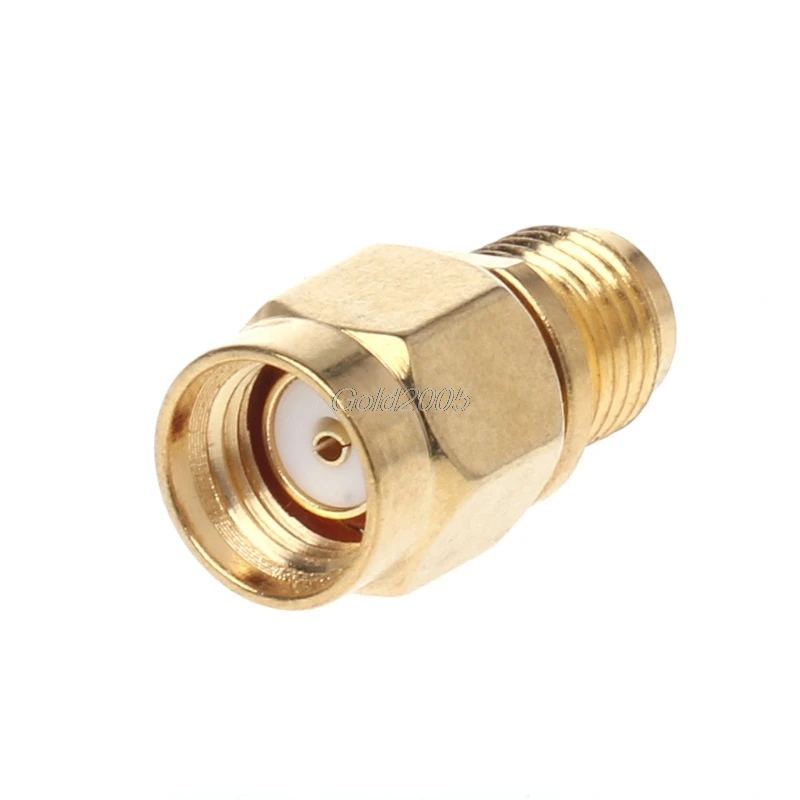 

RP-SMA Male Plug To SMA Female Jack Straight RF Adapter Coaxial Connector Converter G07 Drop ship
