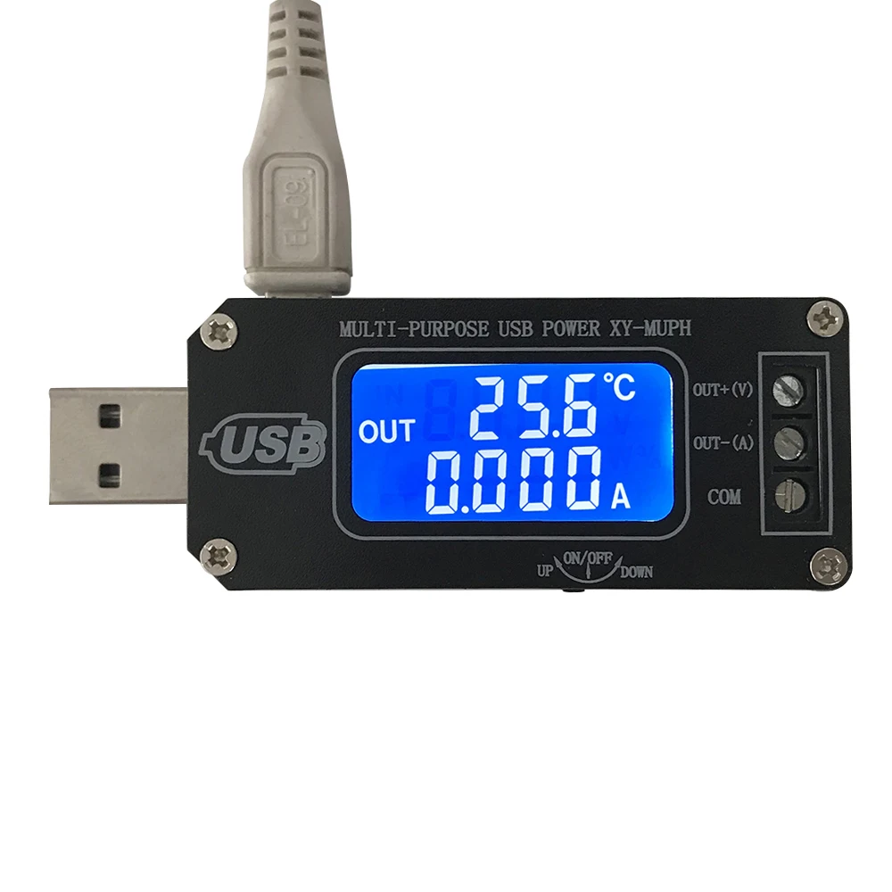 DC USB повышающий/понижающий модуль питания Регулируемый повышающий понижающий
