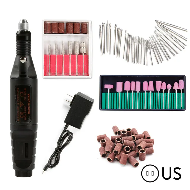 Nail Drill Manicure Cutters Nail Drill Bits Set For Manicure Electric