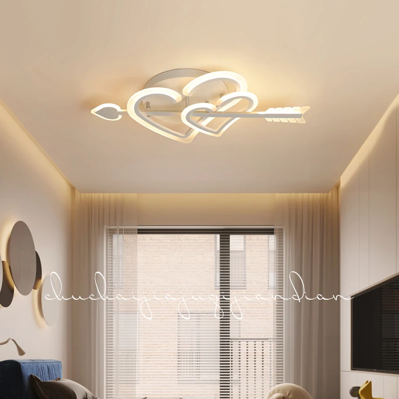 Современные светодиодные потолочные лампы Love Design для гостиной спальни столовых