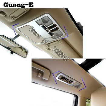 

For Toyota Highlander 2018 2019 2020 Car Sticker Body Head Read Front/Back Reading Light Lamp Trim Hood Frame Parts 5pcs