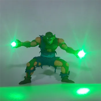 

Dragon Ball Z Action Figure Piccolo PVC Model Green Beam Cannon LED Light DIY Display Toy Anime Figure Dragonball Piccolo