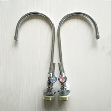 Кран для раковины одноместный кран для холодной воды Балконный умывальник пружинный смеситель для кухни 360 градусов