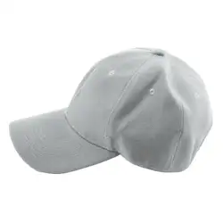 Регулируемые размеры шляпы чистый цвет пустые изогнутые простые уличные Бейсболки Путешествия Лето Черный Белый Повседневная Спортивная