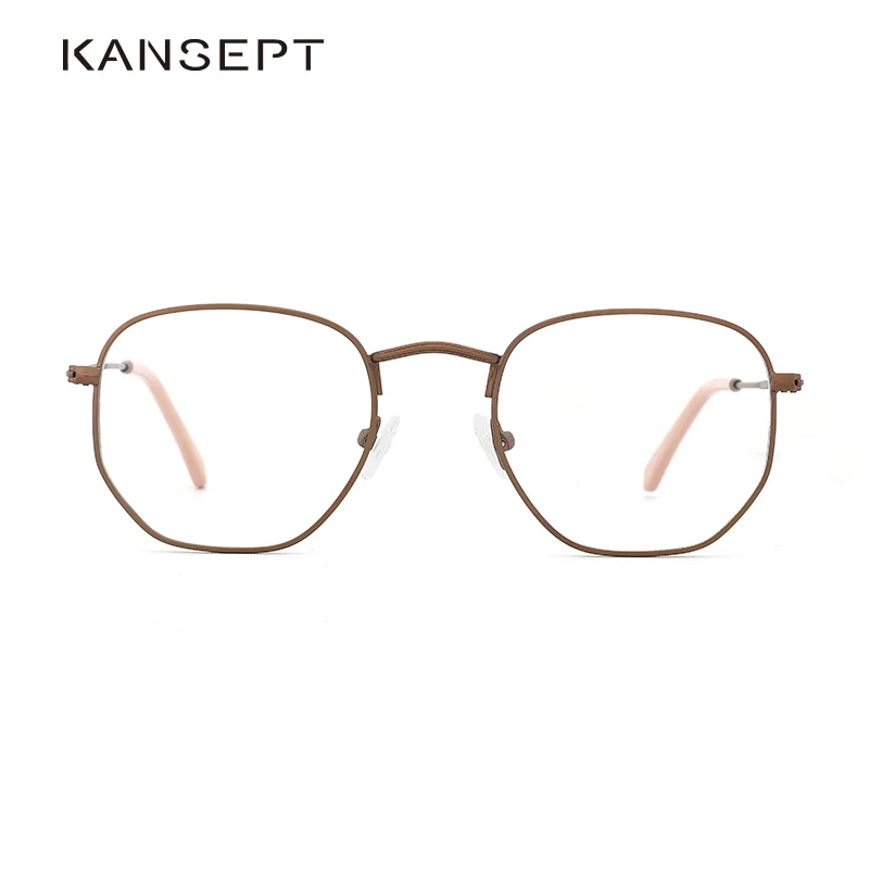 

Metal Women Optical Glasses Frame Vintage Ins Popular Clear Lens Myopia Stylish Women Eyeglasses Frame #BR1810