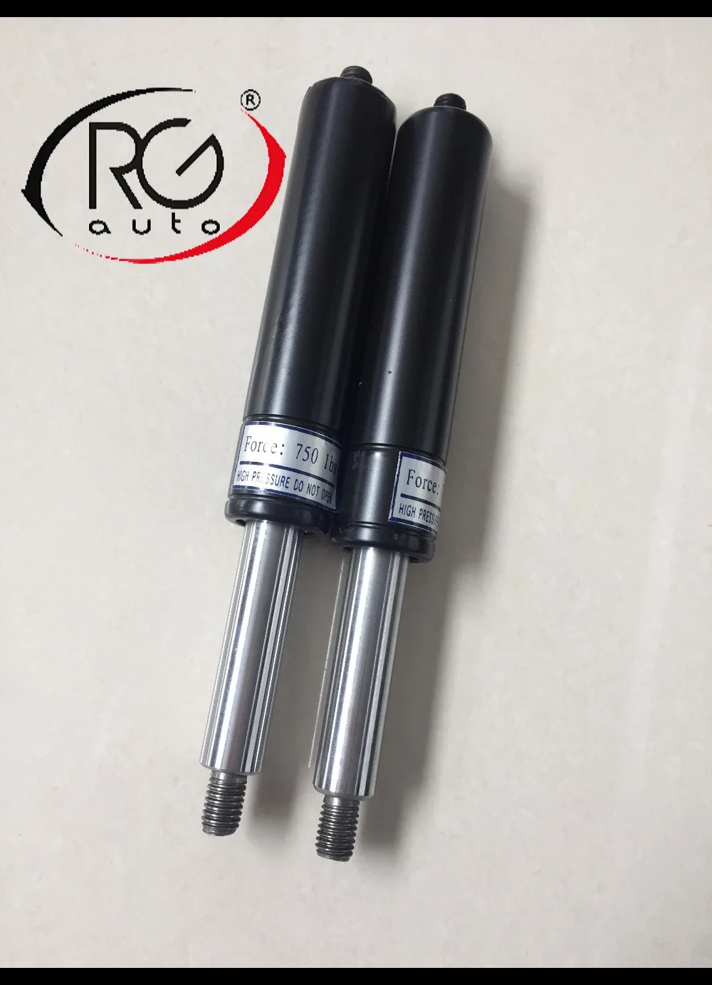 

750LBS Force Auto Gas Spring Strut Damper Gas Strut Shock Spring Lift Rod 1.97" Prop Automotive Gas Springs