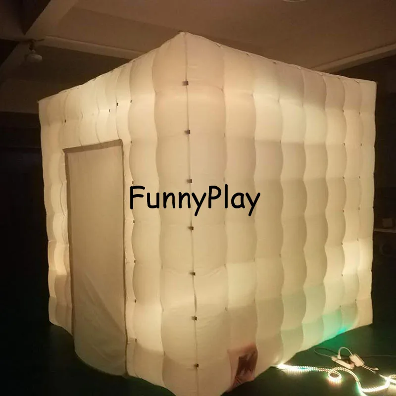 LED lighted inflatable photo booth8