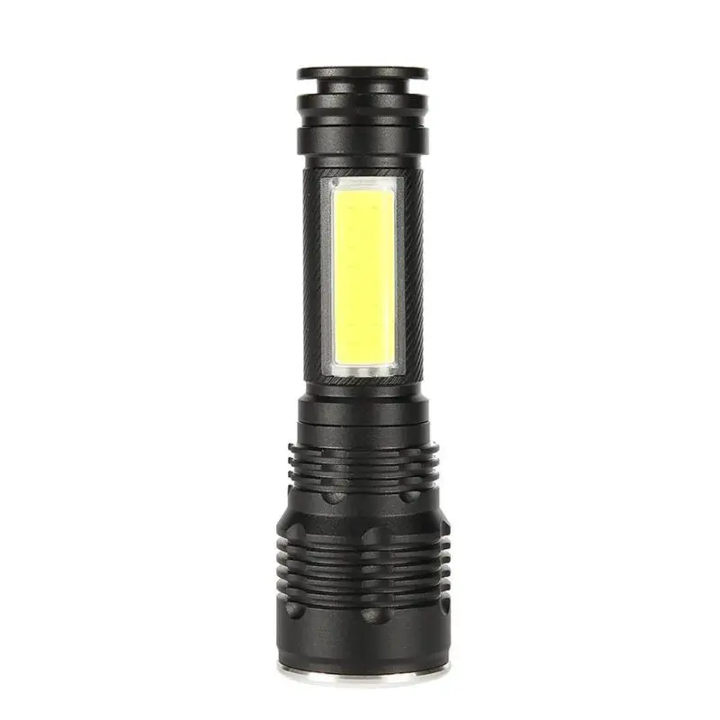 

Portable T6 COB LED Mini Flashlight Waterproof Outdoors Camping Work Light Electric Torch Lamp Outdoor Tools