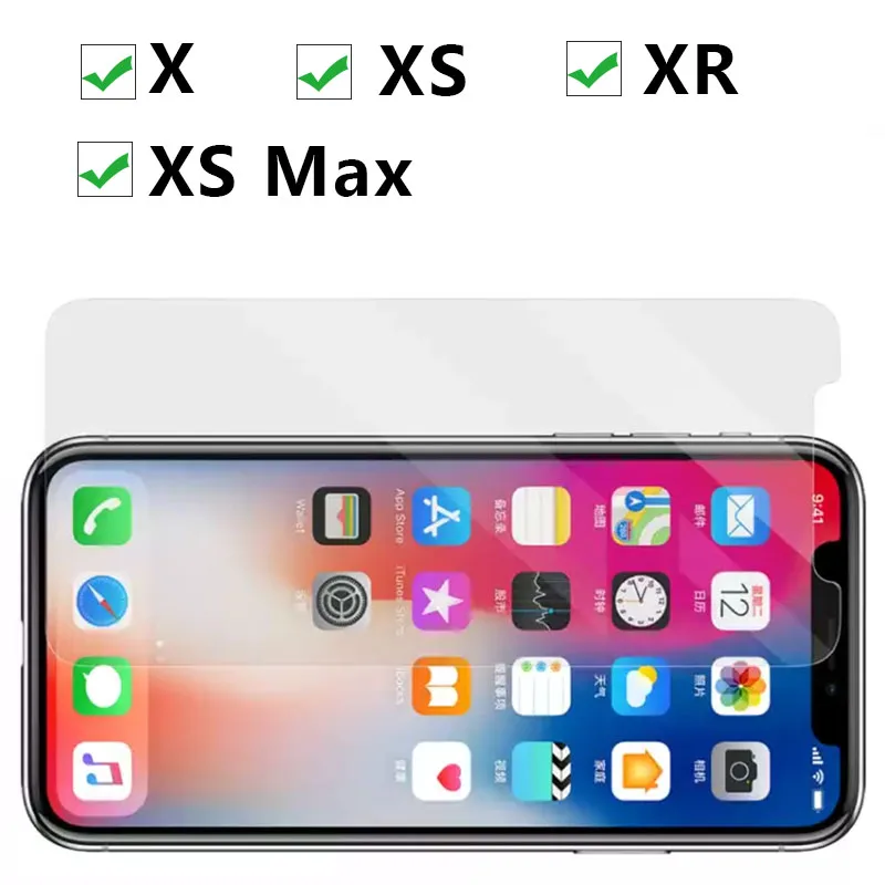 زجاج واقي ل فون Xs ماكس Xr X S R المقسى غلاس طبقة حماية غطاء حماية شاشة الخصوصية على ط الهاتف Iphon Sx Rx Xsmax